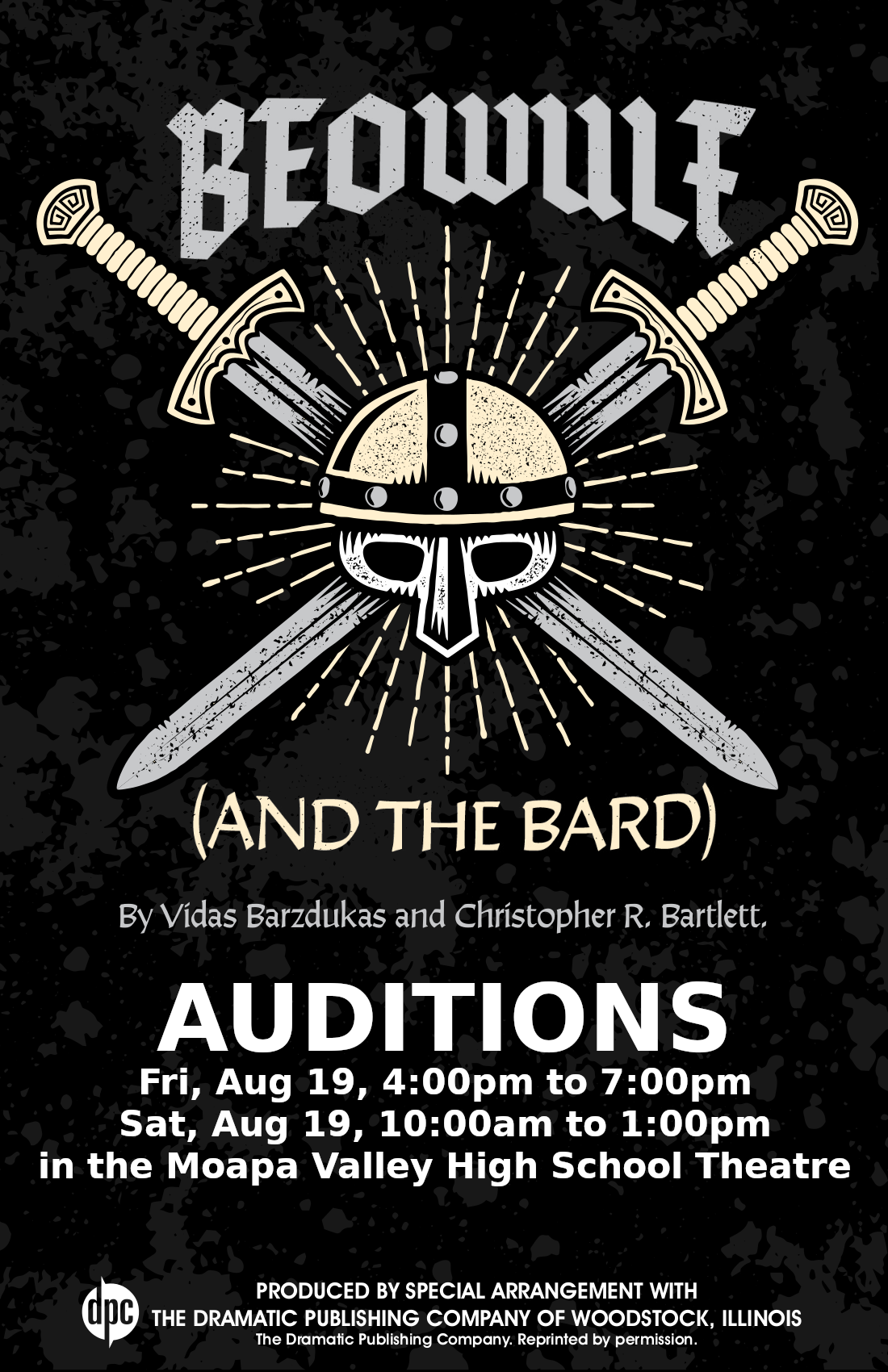 beowulf and the bard auditions